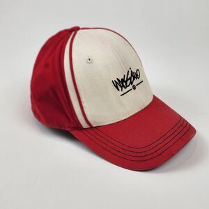 Y2K Mosimo Red White Spellout Cap Adult One Size Adjustable Flex Hat